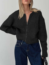 Load image into Gallery viewer, Casual Minimalist Long Sleeve Inner Wear Sweater Woolen Women Clothing Autumn Winter