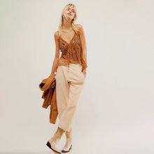 Load image into Gallery viewer, Casual Trend Rhinestone Camisole Beach Sun Protection Vest