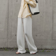 Load image into Gallery viewer, Pure Linen Yarn Dyed Trousers Women