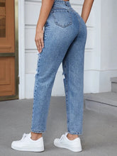 Load image into Gallery viewer, Jeans Women Pants Ripped Casual Harem Pants
