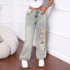 Straight Loose Wide Leg Denim