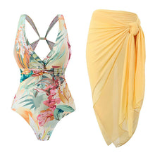 Load image into Gallery viewer, Yellow Flower Suit