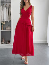 Load image into Gallery viewer, Elegant Deep V Plunge Cropped Outfit Maxi Dress Women Clothing Spring Summer