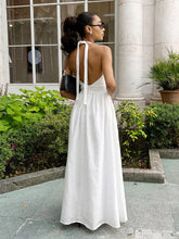 Load image into Gallery viewer, Pure Cotton Maxi Dress Spring Summer Dress