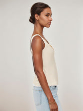Load image into Gallery viewer, Women Clothing Cotton Linen Lace Vest Top