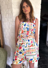 Load image into Gallery viewer, Spring Summer Strap Printing Sets Loose Vacation Pocket Two Piece Sets