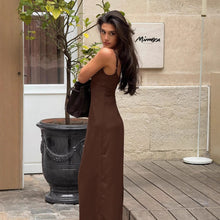 Load image into Gallery viewer, Woman Waist Slimming Slim Fit Sexy Sling Dress Summer Women Clothing Retro Sheath Dress