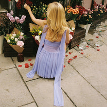 Load image into Gallery viewer, Solid Color Sleeveless Backless Pleated Stitching Tube Top Dress