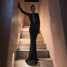 Load image into Gallery viewer, Bohemian Dress Long Backless Fishtail Evening Dress
