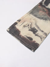 Load image into Gallery viewer, Blooming Ink Painting Color Contrast Patchwork Trousers