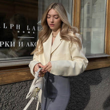 Load image into Gallery viewer, Sexy Small Blazer Autumn Winter Casual Short Women Blazer Outerwear