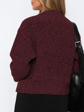 Load image into Gallery viewer, Casual Minimalist Long Sleeve Inner Wear Sweater Woolen Women Clothing Autumn Winter