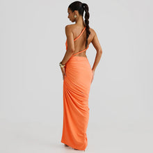 Load image into Gallery viewer, Spring Summer Cutout Lace Pleated Dress