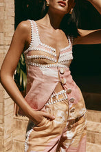 Load image into Gallery viewer, Spring Summer Sleeveless Vest Pants Printing Vacation Pocket Two Piece Set for Women