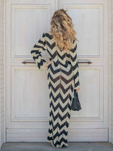 Load image into Gallery viewer, Autumn Double Sided Wear Lace Up Cutout Sexy Slimming Beach Dress