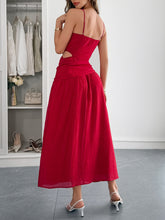Load image into Gallery viewer, Elegant Deep V Plunge Cropped Outfit Maxi Dress Women Clothing Spring Summer