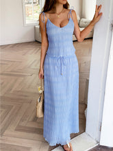 Load image into Gallery viewer, Holiday Sling Seaside Atmosphere Two Piece Set Women Clothing Spring Summer