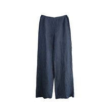 Load image into Gallery viewer, Pure Linen Yarn Dyed Trousers Women