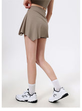 Load image into Gallery viewer, Two Piece Set High Waist Hip Lift Nude Feel Skirt