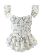 Load image into Gallery viewer, French Fresh Lace Keel Slim Camisole Top