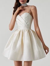 Load image into Gallery viewer, Women's dress pleated suspender dress
