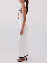 Load image into Gallery viewer, Women Backless Hollow Out Long Evening Dress
