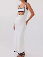Load image into Gallery viewer, Women Backless Hollow Out Long Evening Dress