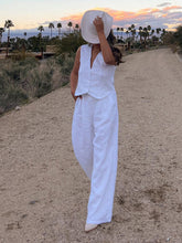 Load image into Gallery viewer, Sleeveless Vest and Trousers Two-Piece Set