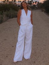 Load image into Gallery viewer, Sleeveless Vest and Trousers Two-Piece Set