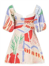 Load image into Gallery viewer, New arrival three-dimensional lace short-sleeved dress