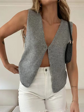 Load image into Gallery viewer, Rope Woolen Knit Vest