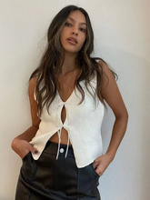 Load image into Gallery viewer, Rope Woolen Knit Vest