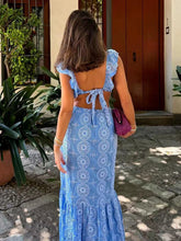 Load image into Gallery viewer, New Fashion Heavy Embroidery Layered Dress