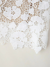 Load image into Gallery viewer, New women's lace mesh suspender long dress