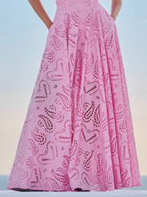 Load image into Gallery viewer, Long Dress Pocket Vacation Two-piece Set
