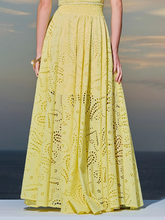 Load image into Gallery viewer, Long Dress Pocket Vacation Two-piece Set