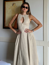 Load image into Gallery viewer, New Fashion Midi Dress Sexy Hollow A-line Dress