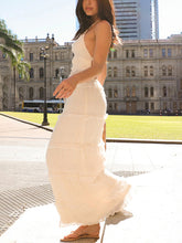 Load image into Gallery viewer, New Sleeveless Chiffon Elastic Waist Two-Piece Suit