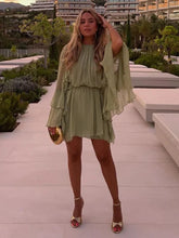 Load image into Gallery viewer, New Fashion Layered Ruffle Dress