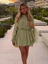 Load image into Gallery viewer, New Fashion Layered Ruffle Dress