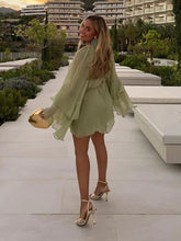 Load image into Gallery viewer, New Fashion Layered Ruffle Dress